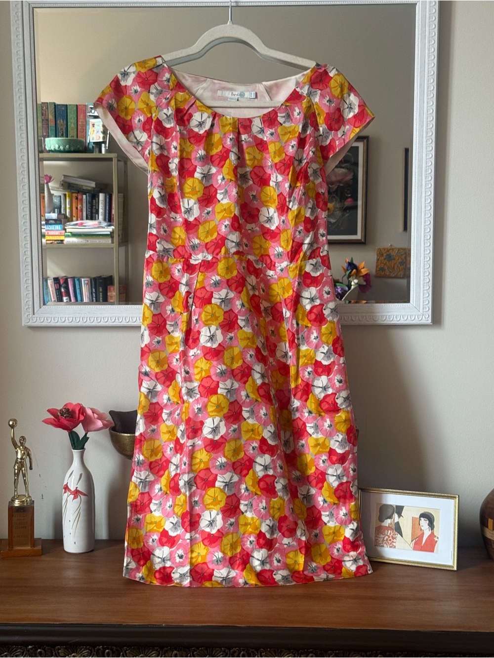 Boden “Sassy” Silk Dress
